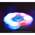 Tri Spinner Spinner Toy LED Light Mão Spinner com híbrido